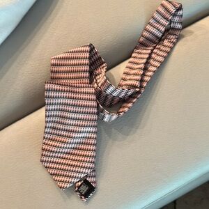 David Taylor Elegant Pink and Black Tie